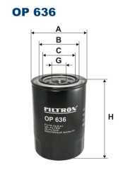 FILTRON OP 636 масляный фильтр