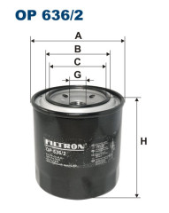 FILTRON OP 636/2 масляный фильтр