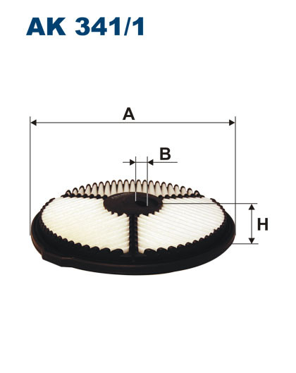 FILTRON AK 341/1 воздушный фильтр