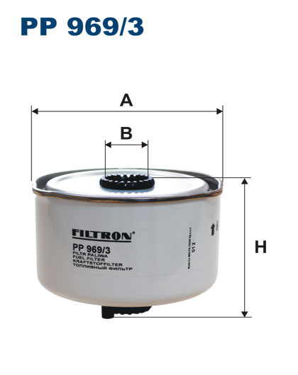 FILTRON PP 969/3 топливный фильтр