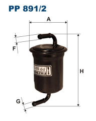 FILTRON PP 891/2 топливный фильтр