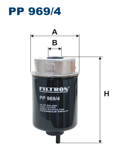 FILTRON PP 969/4 топливный фильтр