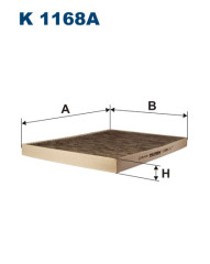 FILTRON K 1168A салонный фильтр