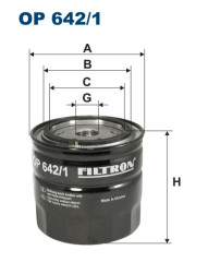 FILTRON OP 642/1 масляный фильтр