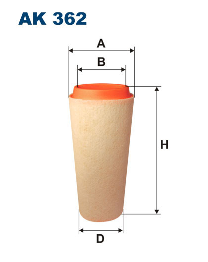 FILTRON AK 362 воздушный фильтр