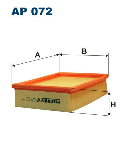 FILTRON AP 072 воздушный фильтр