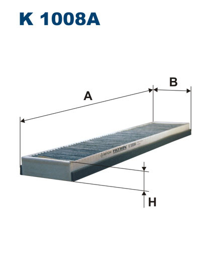 FILTRON K 1008A салонный фильтр