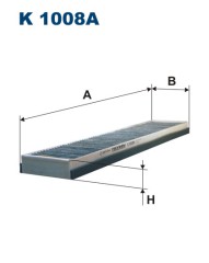 FILTRON K 1008A салонный фильтр