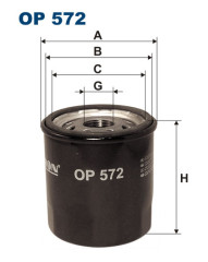 FILTRON OP 572 масляный фильтр
