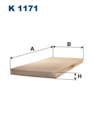 FILTRON K 1171 салонный фильтр