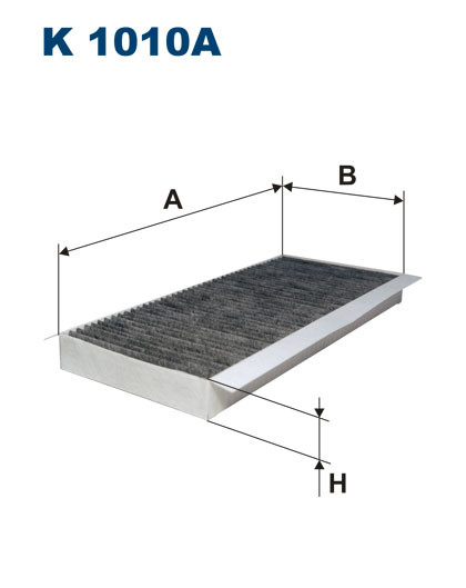 FILTRON K 1010A салонный фильтр