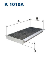 FILTRON K 1010A салонный фильтр