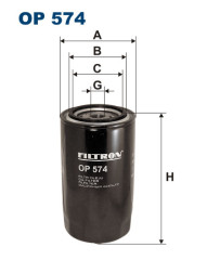 FILTRON OP 574 масляный фильтр