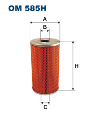 FILTRON OM 585H масляный фильтр