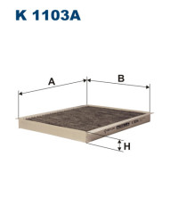 FILTRON K 1103A салонный фильтр