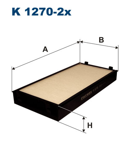 FILTRON K 1270-2x салонный фильтр