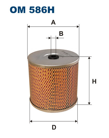 FILTRON OM 586H масляный фильтр