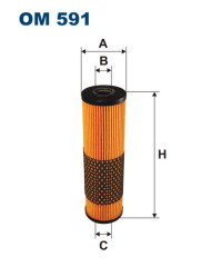 FILTRON OM 591 масляный фильтр