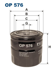 FILTRON OP 576 масляный фильтр
