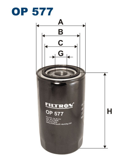 FILTRON OP 577 масляный фильтр