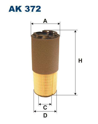 FILTRON AK 372 воздушный фильтр