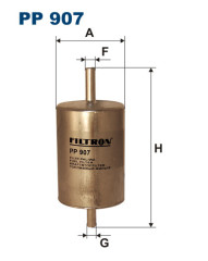 FILTRON PP 907 топливный фильтр