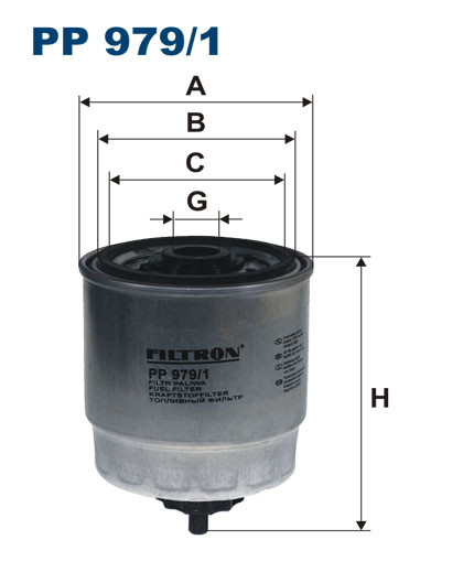 FILTRON PP 979/1 топливный фильтр