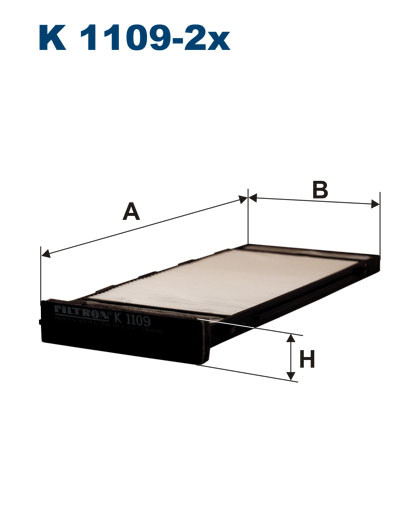 FILTRON K 1109-2x салонный фильтр