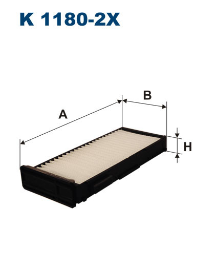 FILTRON K 1180-2x салонный фильтр