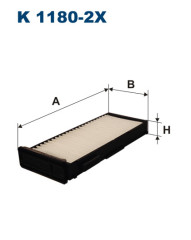 FILTRON K 1180-2x салонный фильтр