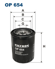 FILTRON OP 654 масляный фильтр