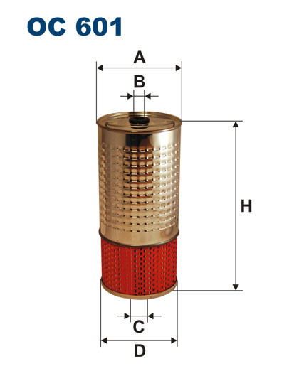 FILTRON OC 601 масляный фильтр