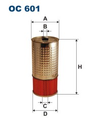 FILTRON OC 601 масляный фильтр