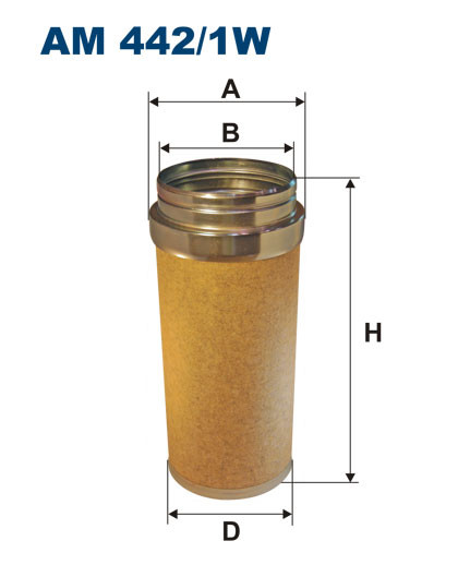 FILTRON AM 442/1W воздушный фильтр