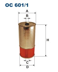 FILTRON OC 601/1 масляный фильтр