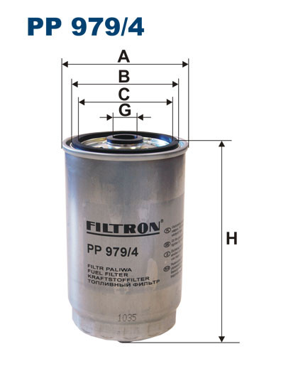 FILTRON PP 979/4 топливный фильтр