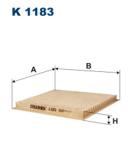 FILTRON K 1183 салонный фильтр