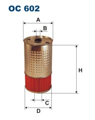 FILTRON OC 602 масляный фильтр