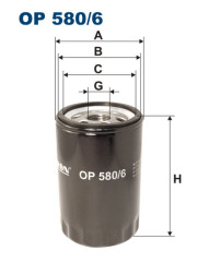 FILTRON OP 580/6 масляный фильтр