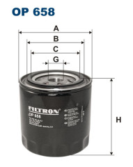 FILTRON OP 658 масляный фильтр