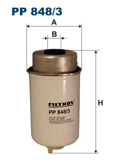 FILTRON PP 848/3 топливный фильтр