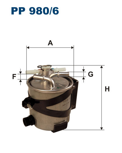 FILTRON PP 980/6 топливный фильтр