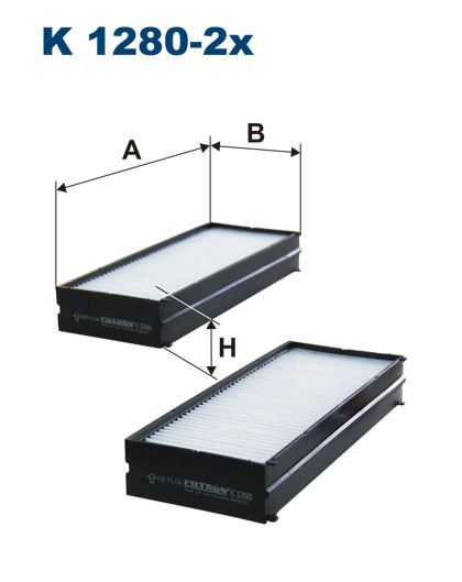 FILTRON K 1280-2x салонный фильтр