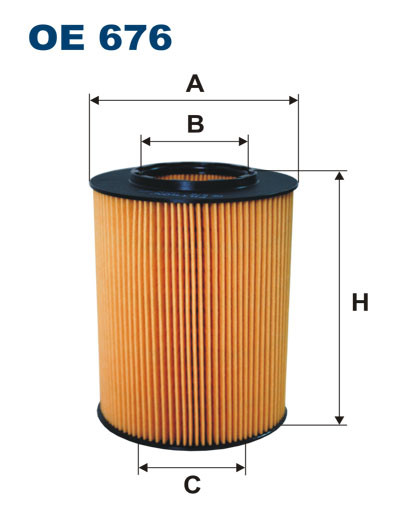 FILTRON OE 676 масляная вставка фильтр