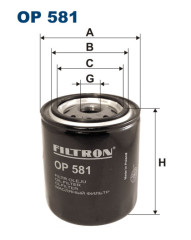FILTRON OP 581 масляный фильтр