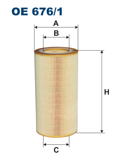 FILTRON OE 676/1 масляная вставка фильтр