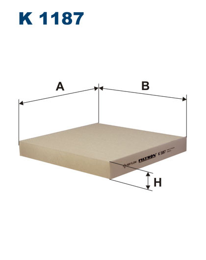 FILTRON K 1187 салонный фильтр