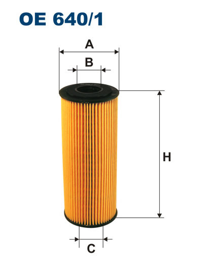 FILTRON OE 640/1 масляная вставка фильтр