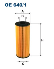 FILTRON OE 640/1 масляная вставка фильтр