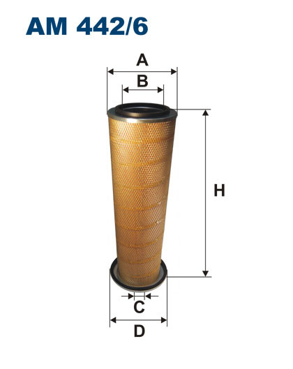 FILTRON AM 442/6 воздушный фильтр